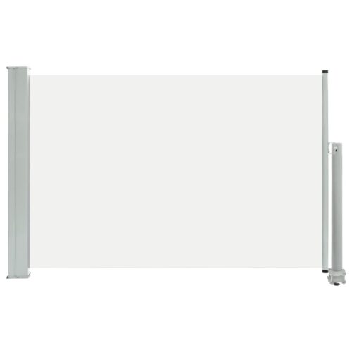 Patio Retractable Side Awning 60x300cm Cream - Image 2