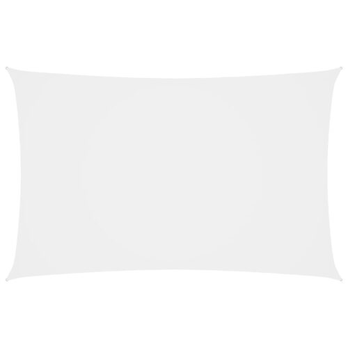Sunshade Sail Oxford Fabric Rectangular 3x6m White