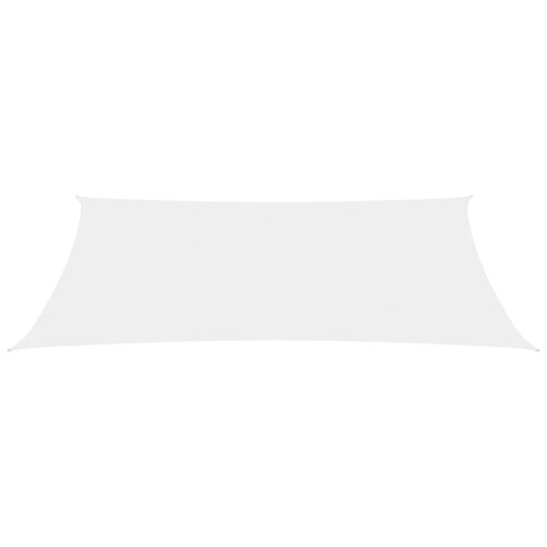 Sunshade Sail Oxford Fabric Rectangular 3x6m White - Image 2
