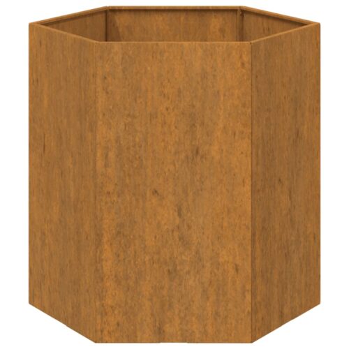 Planter Rusty 40x40x45cm Corten Steel - Image 5
