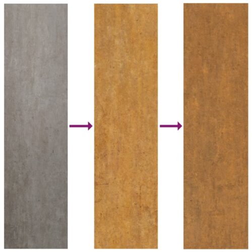Planter Rusty 40x40x45cm Corten Steel - Image 7