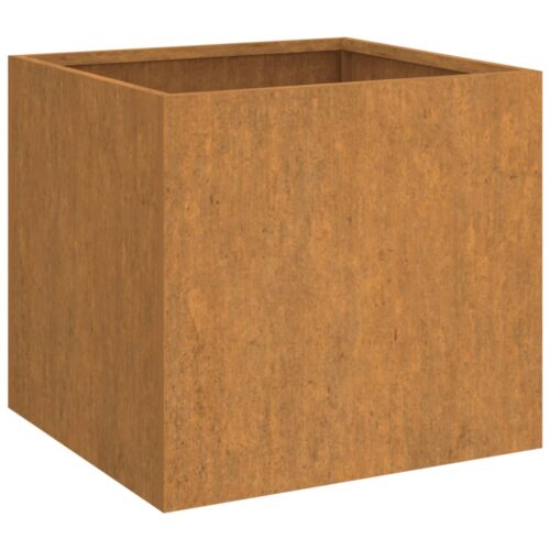 Planters 2pcs 32x30x29cm Corten Steel - Image 5