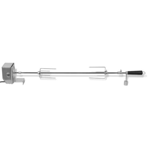 BBQ Rotisserie Spit with Professional Motor Steel 900 mm - Image 2