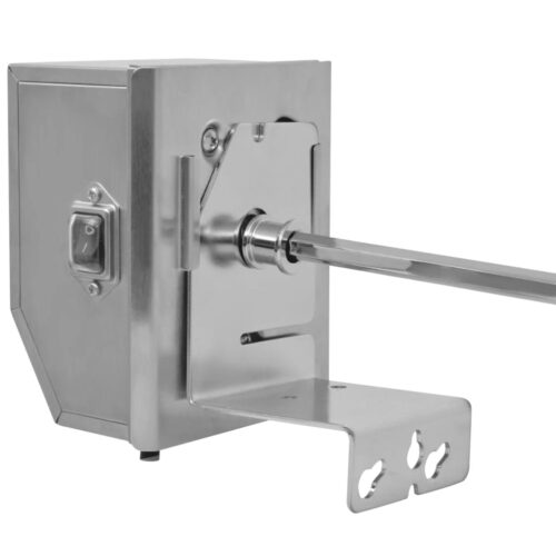 BBQ Rotisserie Spit with Professional Motor Steel 900 mm - Image 4