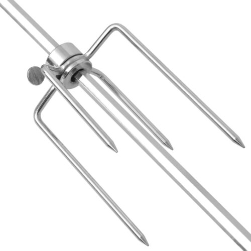 BBQ Rotisserie Spit with Professional Motor Steel 900 mm - Image 6