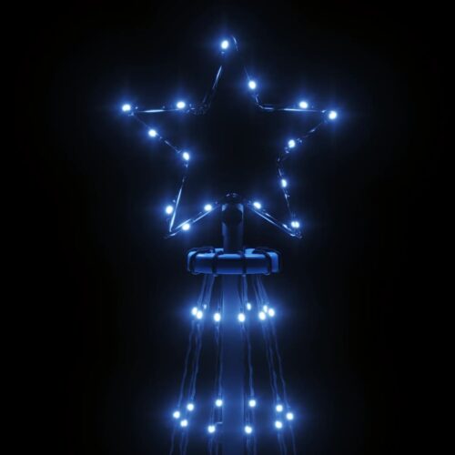 Christmas Cone Tree Blue 310 LEDs 100x300cm - Image 5