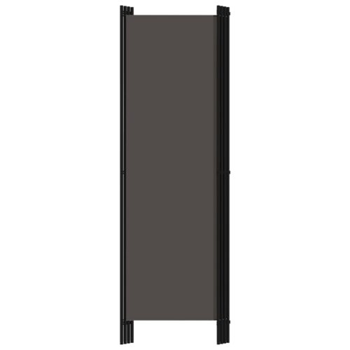 4-Panel Room Divider Anthracite 200x180cm - Image 4