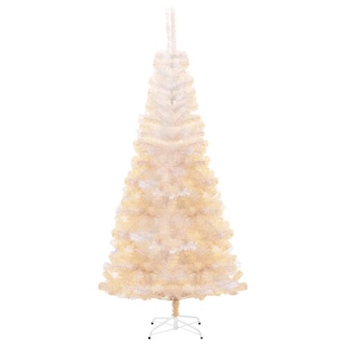 Artificial Christmas Tree with Iridescent Tips White 180cm PVC - Image 2