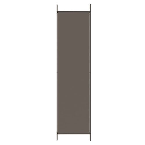 4-Panel Room Divider Anthracite 200x200cm Fabric - Image 6