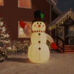 Christmas Inflatable Snowman with LEDs 240cm