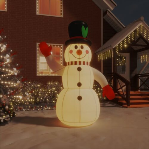 Christmas Inflatable Snowman with LEDs 240cm