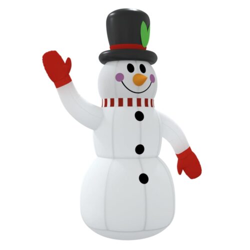 Christmas Inflatable Snowman with LEDs 240cm - Image 3