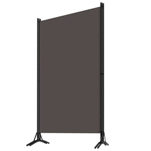3-Panel Room Divider Anthracite 260x180cm - Image 3
