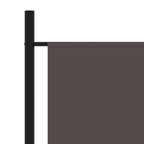 3-Panel Room Divider Anthracite 260x180cm - Image 4