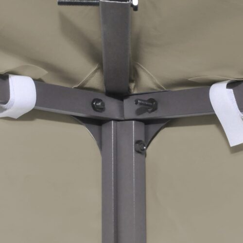 Water-proof Gazebo Cover Canopy Replacement 310 g /m Beige 3 x 3 m - Image 4