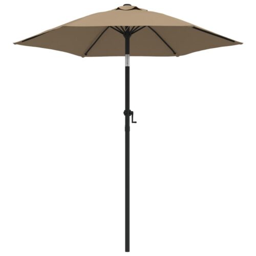 Parasol Taupe 200x224cm Aluminium