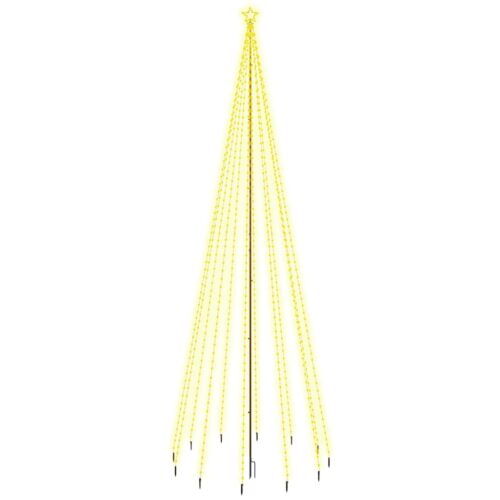 Christmas Tree with Spike Warm White 732 LEDs 500cm - Image 2