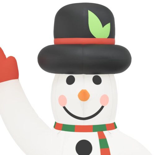 Christmas Inflatable Snowman with LEDs 370cm - Image 6