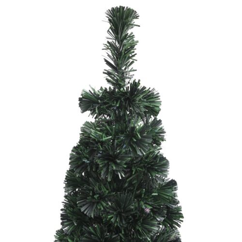 Artificial Slim Christmas Tree with Stand 120cm Fibre Optic - Image 5