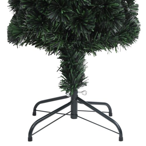 Artificial Slim Christmas Tree with Stand 120cm Fibre Optic - Image 7