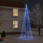 Christmas Tree with Spike Blue 732 LEDs 500cm