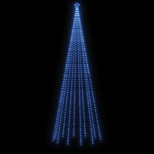 Christmas Tree with Spike Blue 732 LEDs 500cm - Image 4