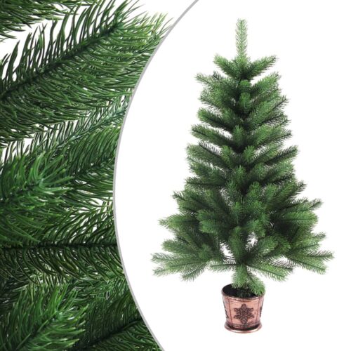 Artificial Christmas Tree Lifelike Needles 90cm Green