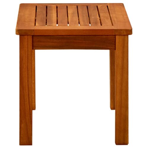 Garden Coffee Table 50x35x36cm Solid Acacia Wood - Image 3