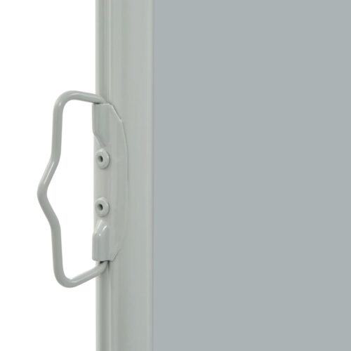 Patio Retractable Side Awning 80x300cm Grey - Image 3