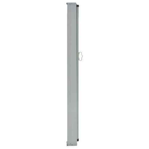 Patio Retractable Side Awning 80x300cm Grey - Image 4