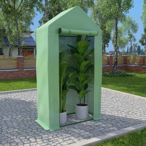 Greenhouse with Steel Frame 0.5m 1x0.5x1.9m - Image 12