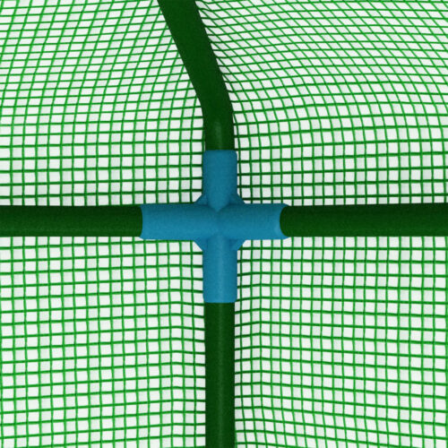 Greenhouse with Steel Frame 0.5m 1x0.5x1.9m - Image 8