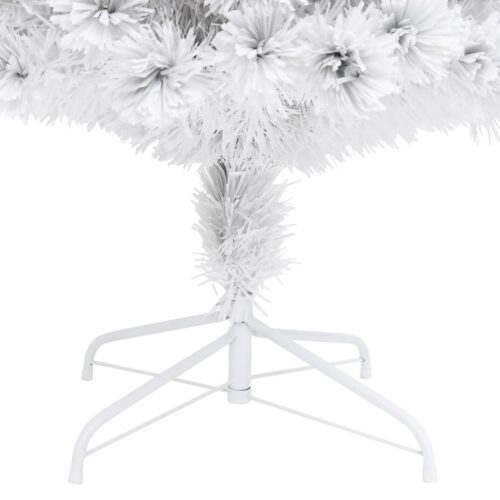 Artificial Pre-lit Christmas Tree White 120cm Fibre Optic - Image 8