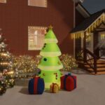 Inflatable Christmas Tree with LEDs 240cm