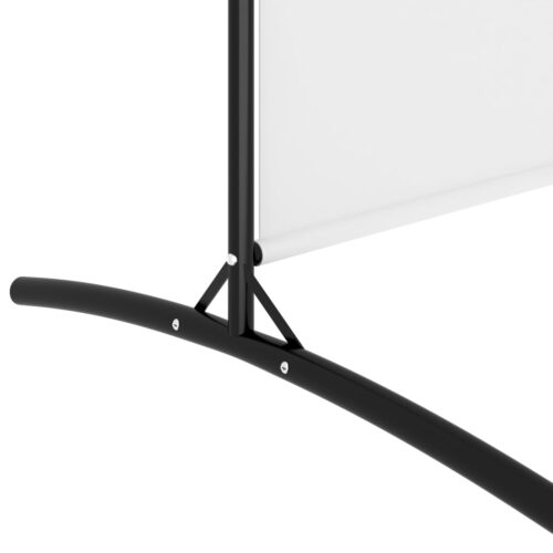 4-Panel Room Divider White 346x180cm Fabric - Image 7