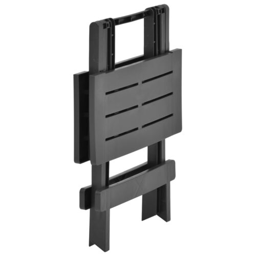 Folding Garden Table Anthracite 45x43x50cm Plastic - Image 4