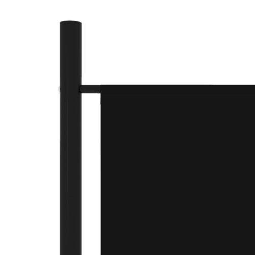 5-Panel Room Divider Black 250x180cm - Image 5