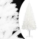 Artificial Christmas Tree Lifelike Needles White 120cm