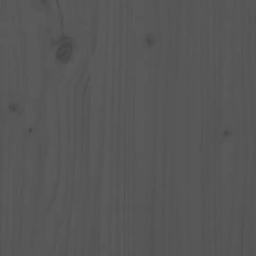 Planter Grey 78x78x27cm Solid Wood Pine - Image 6