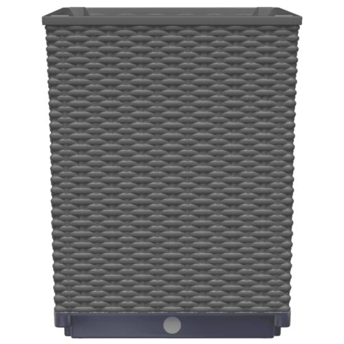Planters 2pcs Black 30x30x37cm Polypropylene - Image 5