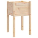 Garden Planter 40x40x70cm Solid Pinewood