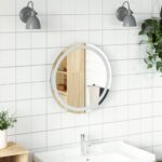 LED Bathroom Mirror 50cm Round