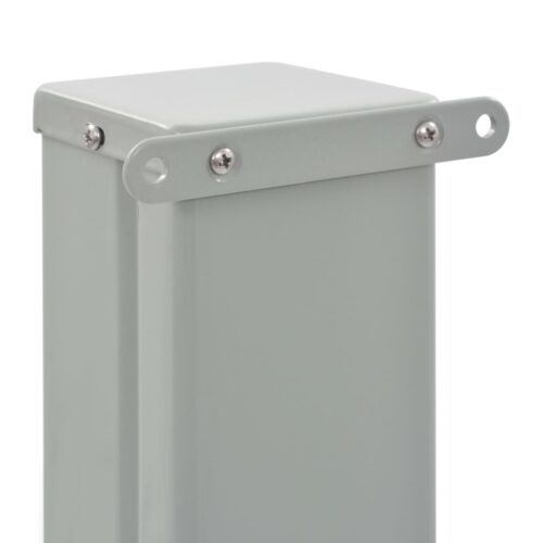 Patio Retractable Side Awning 100 x 300cm Grey - Image 6