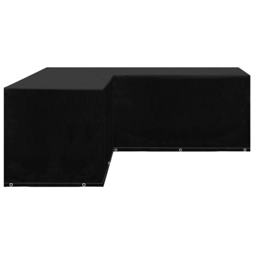 Garden Furniture Covers 2pcsL-Shaped 12 Eyelets 250x250x90cm - Image 3