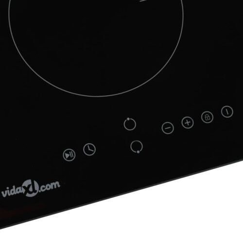 Induction Hob with 2 Burners Touch Control Glass 3500 W - Image 3
