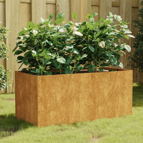 Planter 80x40x40cm Corten Steel - Image 7