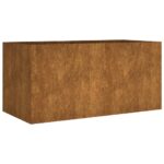 Planter 80x40x40cm Corten Steel