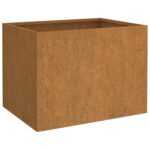 Planter 62x47x46cm Corten Steel
