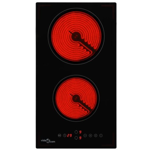 Ceramic Hob with 2 Burners Touch Control 3000 W - Image 3