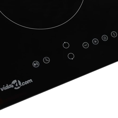 Ceramic Hob with 2 Burners Touch Control 3000 W - Image 4